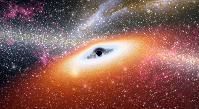 Czarna dziura nie może rosnąć w nieskończoność /NASA