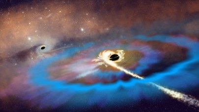 Czarna dziura rozszarpuje gwiazdę i... zaskakuje astronomów niezwykłym sygnałem radiowym