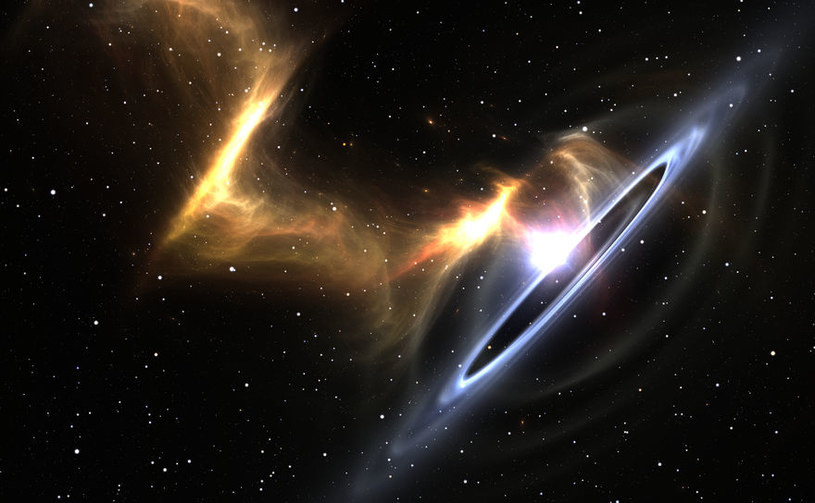 Czarne dziury mogą odsłonić przed nami jeszcze wiele tajemnic z przeszłości wszechświata /123RF/PICSEL