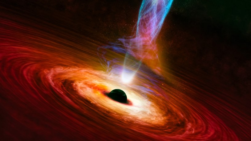 Czarne dziury mogą przekazywać informacje o swojej przeszłości /123RF/PICSEL