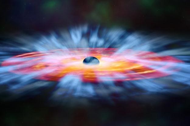 Czarne dziury są jednymi z najbardziej tajemniczych obiektów we wszechświecie /NASA