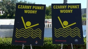 Czarne punkty wodne na Mazowszu. Doszły trzy nowe miejsca