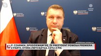 Czarnek: Gdyby nigdy nie powstało PiS, pewnie rozważałbym funkcjonowanie w PSL