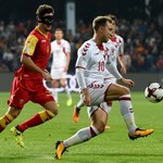 Czarnogóra - Dania 0-1 w eliminacjach MŚ