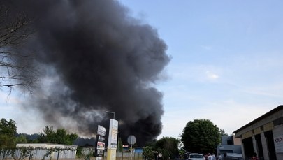 Czarny dym nad Kędzierzynem-Koźlem. Alert RCB