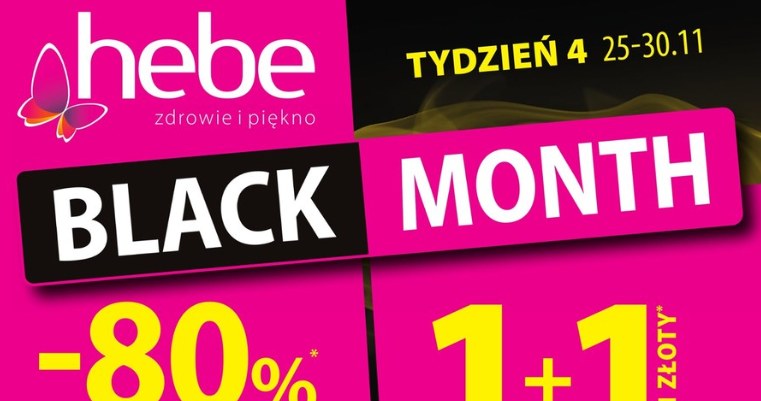 Czas na największe rabaty! Black Week w Hebe trwa! /Hebe /INTERIA.PL