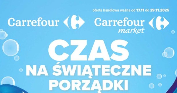 Czas na świąteczne porządki w Carrefour Market /Carrefour Polska /INTERIA.PL