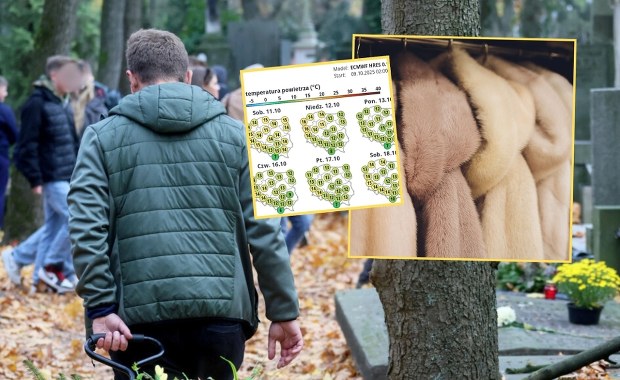 Czas wyciągnąć z szafy norki. Pogoda we Wszystkich Świętych zaskoczy