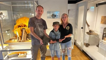 ​Czaszka wymarłego prażubra w Wiśle. Znalazł ją nastolatek