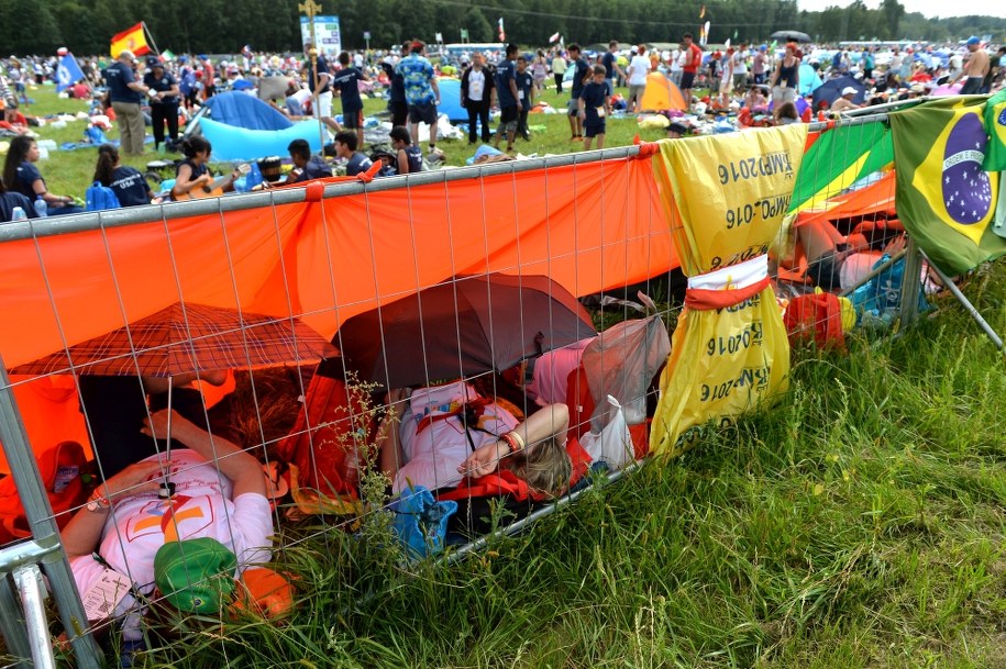 Czekając na Franciszka /Marcin Obara /PAP