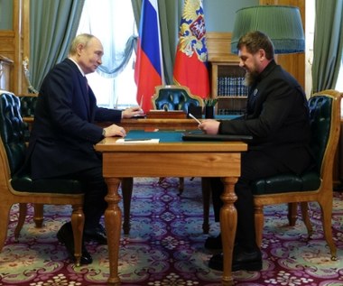 "Czekamy na rozkaz". Kadyrow zwrócił się do Putina