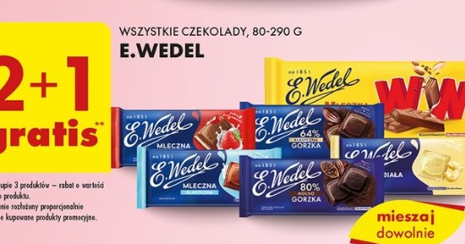 Czekoladowa uczta w Biedronce! Promocje na Allegro, Milkę, Wedel i Meltie! /Biedronka /INTERIA.PL