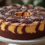 Czekoladowy marmurek kusi smakiem i wyglądem. Do kawy i herbaty to hit