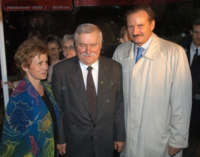 Czempiński na 60. urodzinach Lecha Wałęsy /East News