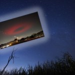 Czerwona aureola jak UFO znów pojawiła się nad włoskim miasteczkiem