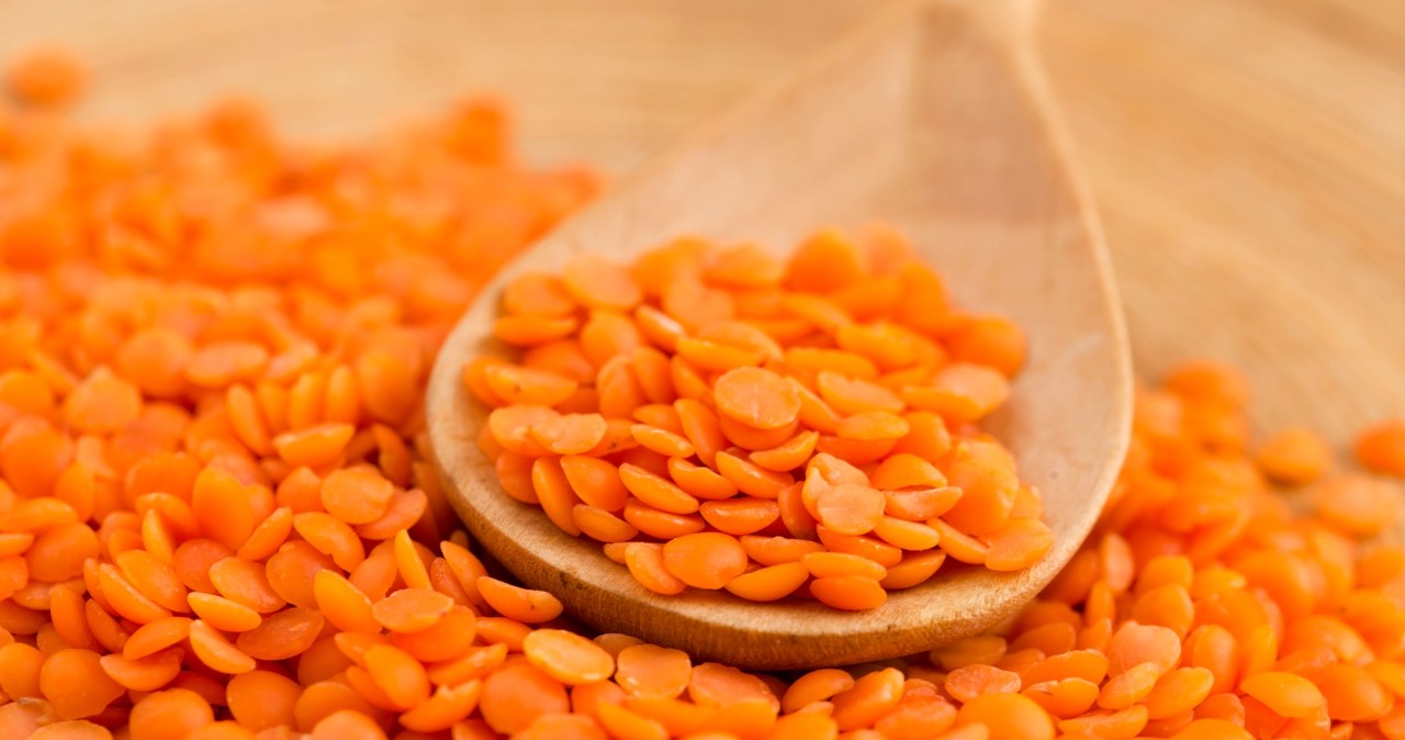 Czerwona soczewica nadaje się do dań na słodko. /123RF/Picsel, 123RF/Picsel /Pixel