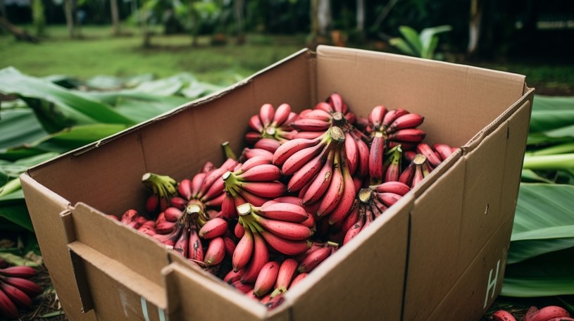 Czerwone banany - właściwości zdrowotne, wskazania i przeciwwskazania /123RF/PICSEL