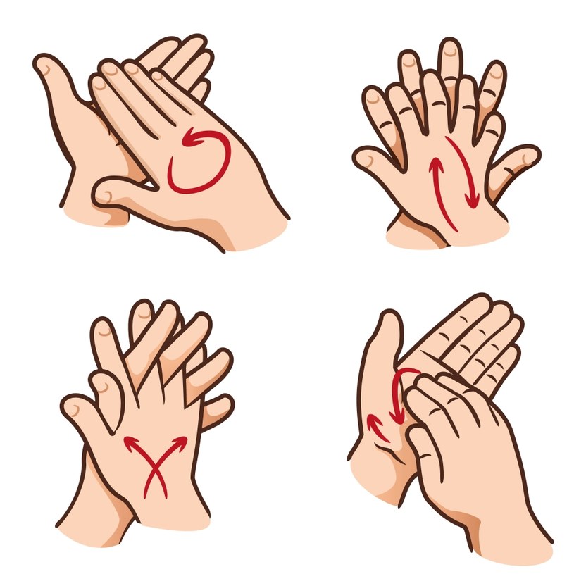 Czerwonka bakteryjna to choroba „brudnych rąk”. Tak powinno się myć dłonie /123RF/PICSEL