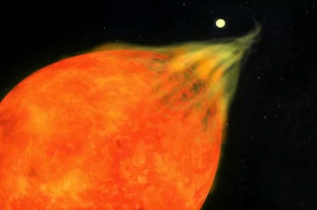 Czerwony olbrzym - taka przyszłość czeka Słońce /NASA