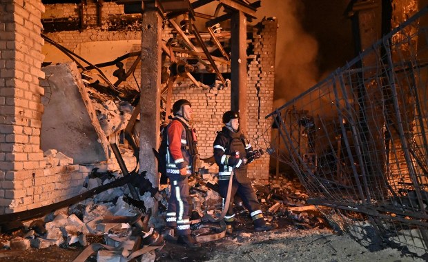 Część Kijowa bez prądu i wody, ranni, martwy 7-latek. Nocny koszmar Ukrainy