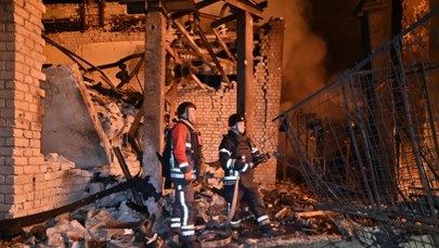 Część Kijowa bez prądu i wody, ranni, martwy 7-latek. Nocny koszmar Ukrainy