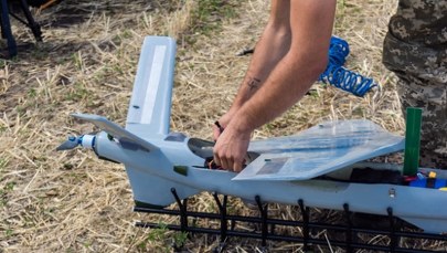 Część maszyn była uzbrojona. Kilkadziesiąt dronów rozbitych w terenie przygranicznym