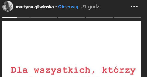 Część osób broniła Martyny /Instagram