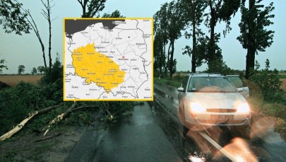 Część Polski na żółto. IMGW wydało alerty