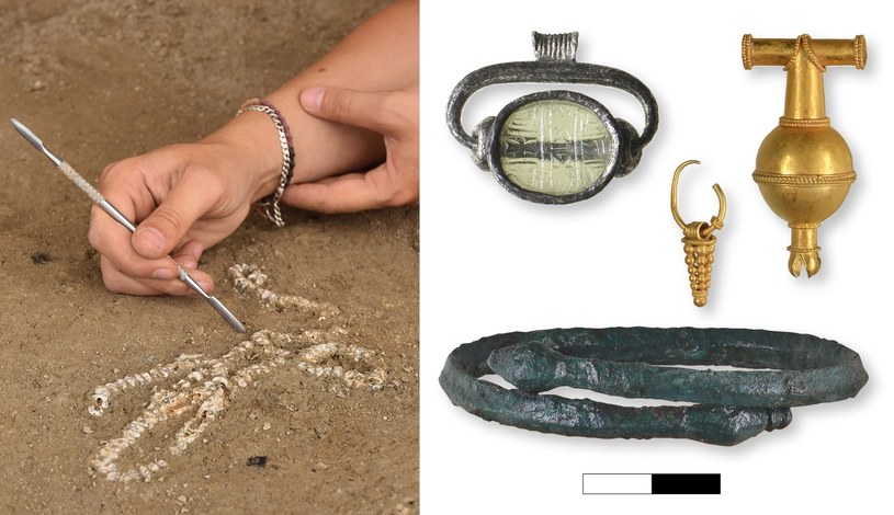 Część skarbów odkryta przez archeologów /Ministerstwo Kultury Grecji /Facebook