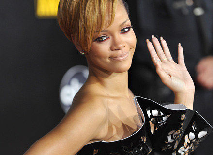 "Cześć Slash, tu Rihanna. Śpisz jeszcze?" - fot. Theo Wargo /Getty Images/Flash Press Media