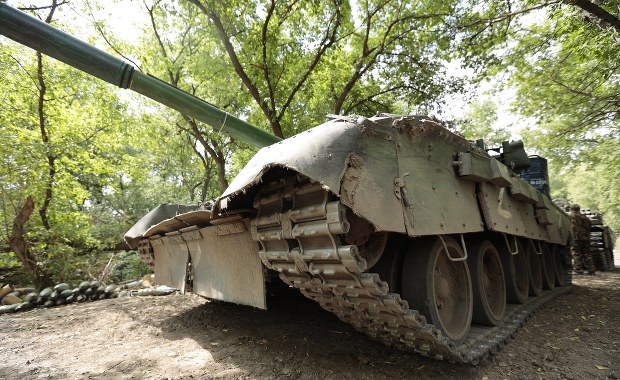 "Częściowy sukces" Rosjan na dwóch odcinkach frontu w Donbasie [RELACJA]