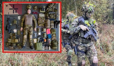 Czescy rezerwiści wyposażeni jak Rambo. Niezwykłe zdjęcia