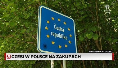 Czesi w Polsce na zakupach