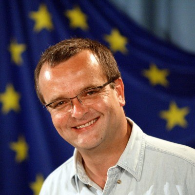 Czeski minister finansów Miroslav Kalousek /AFP