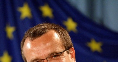 Czeski minister finansów Miroslav Kalousek /AFP