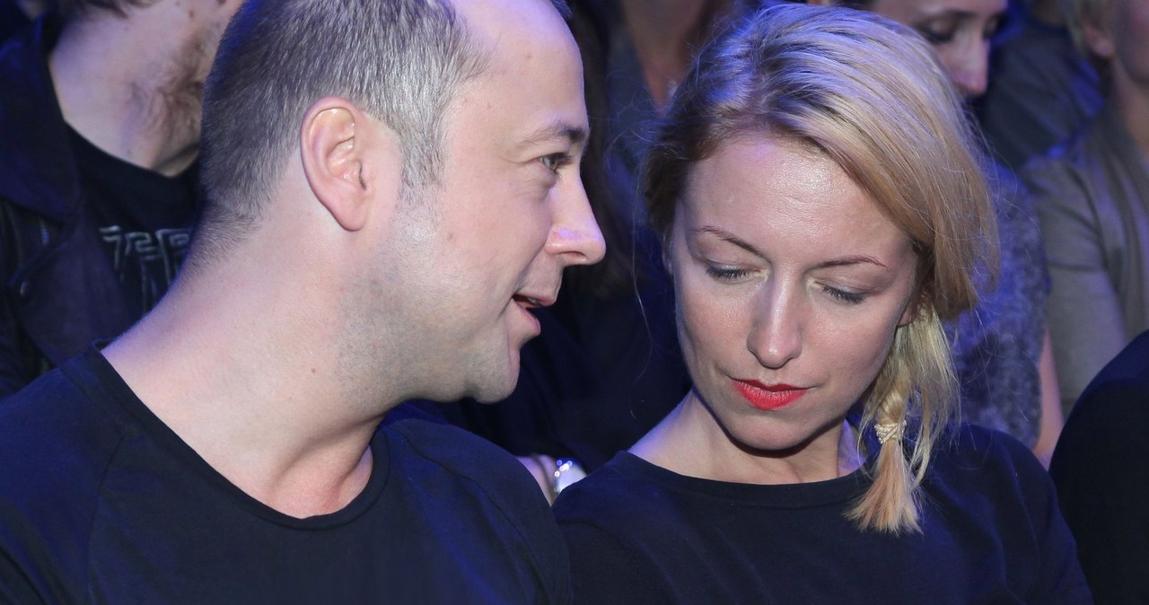Czesław Mozil z żoną Dorotą /MWMedia
