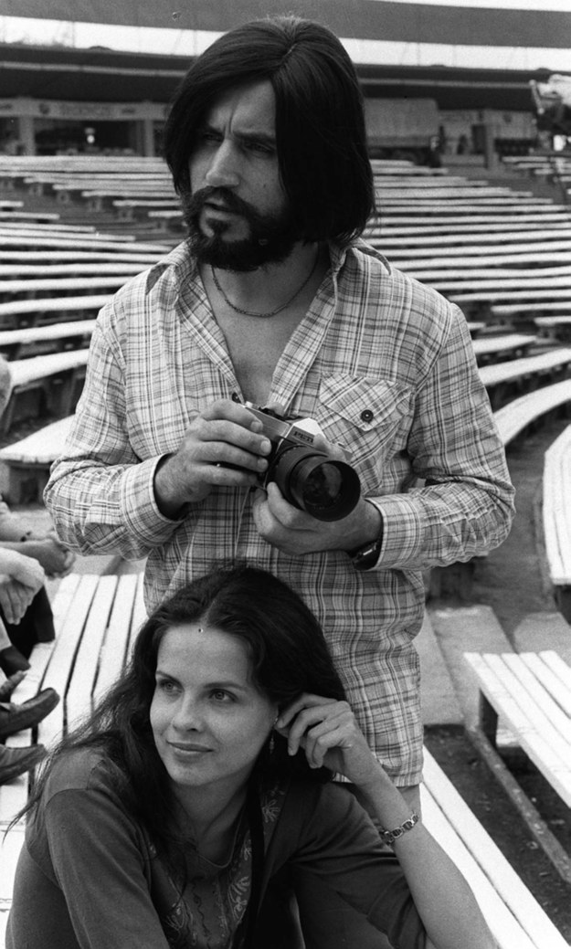 Czesław Niemen i jego żona Małgorzata na zdjęciu z 1979 roku /PAP/Marek Broniarek /PAP