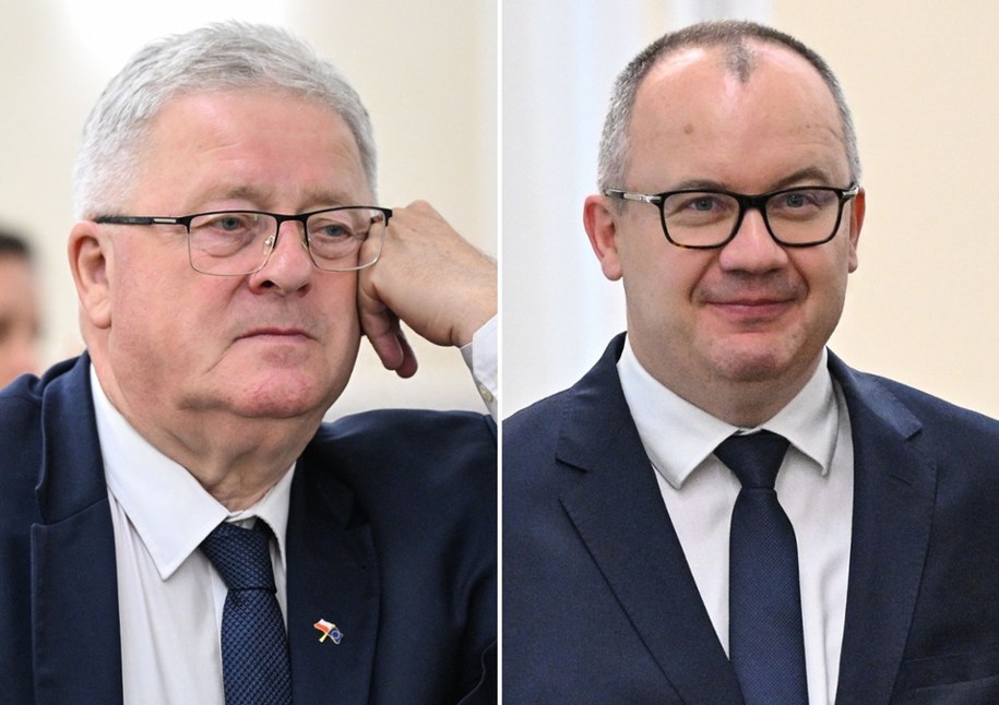Czesław Siekierski, Adam Bodnar, fot. /Radek Pietruszka /PAP