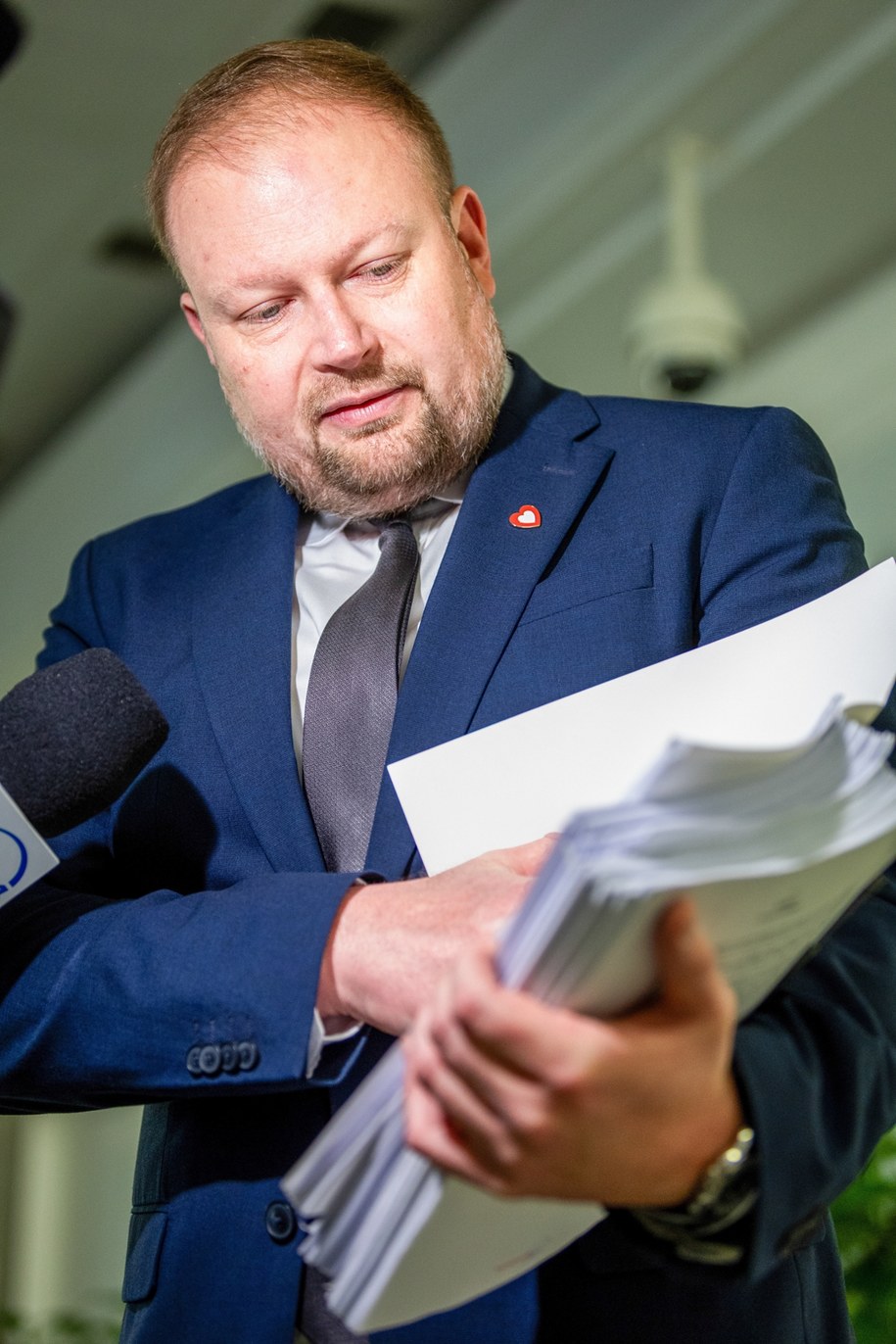 Członek komisji śledczej ds. Pegasusa Witold Zembaczyński /Marek Gorczyński    /PAP