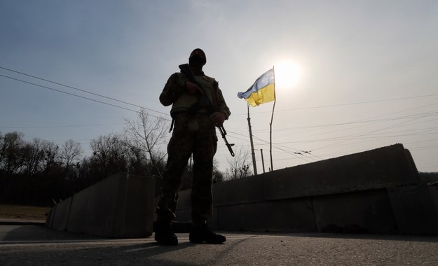 Członek Obrony Terytorialnej Ukrainy /SERGEY DOLZHENKO /PAP/EPA