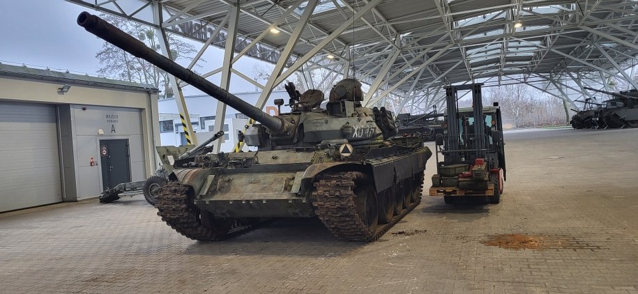 Czołg AM-55 MERIDA /Beniamin Piłat /RMF FM