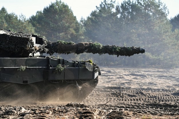 Czołg Leopard 2A4 /Piotr Polak /PAP