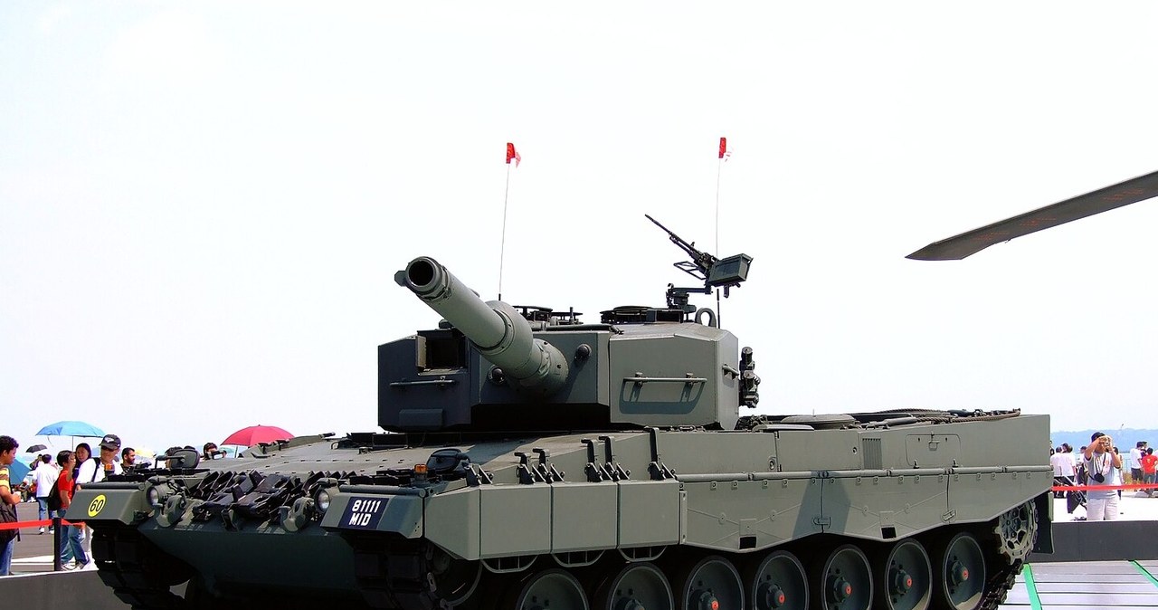 Czołg Leopard 2A4 /Wikimedia