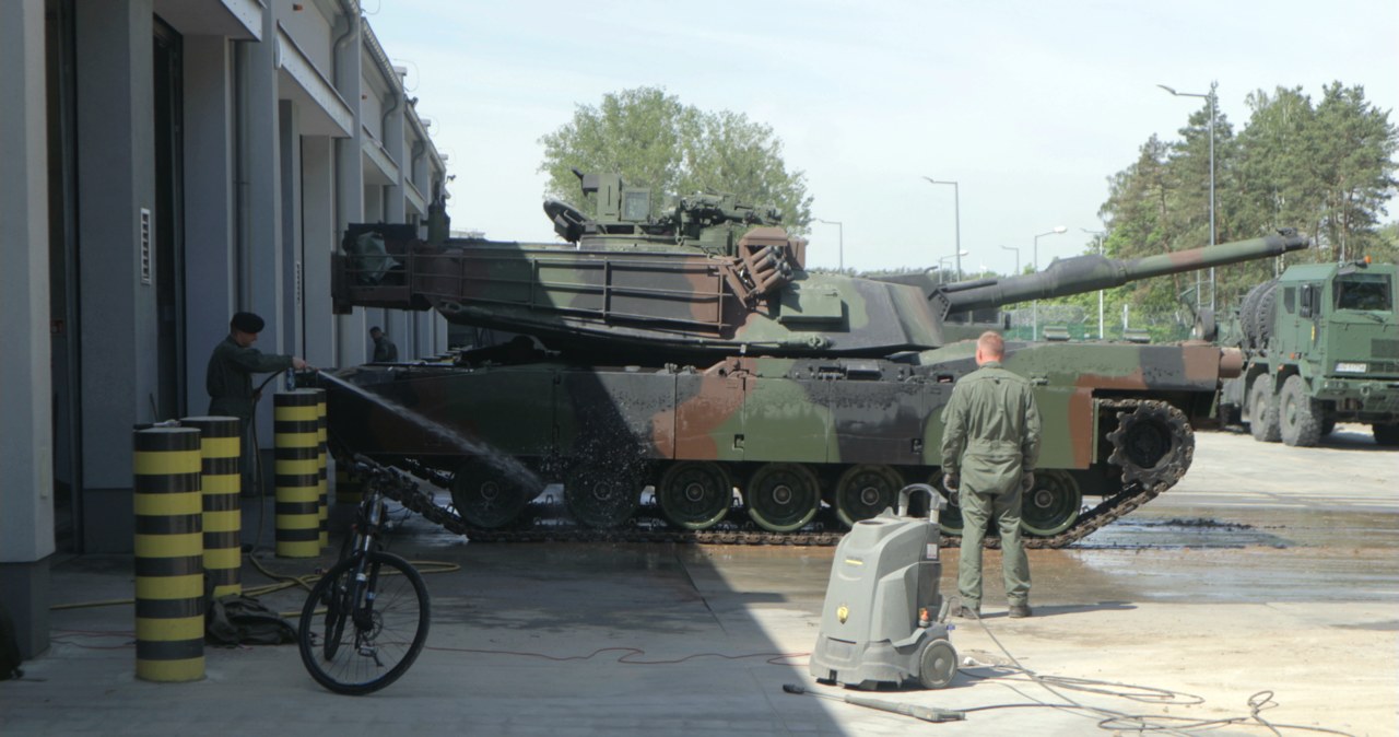 Czołg M1A1 Abrams FEP /Marcin Jabłoński /archiwum prywatne