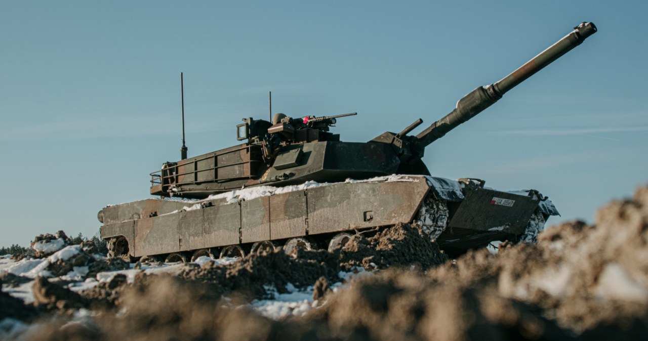 Czołg M1A1 FEP Abrams w Wojsku Polskim /1. Warszawska Brygada Pancerna /Twitter