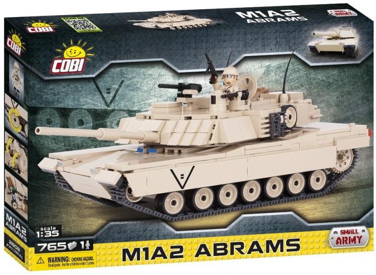Czołg M1A2 Abrams od Cobi to świetny model /materiały prasowe