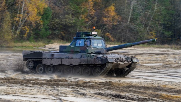 Czołg szkoleniowy Leopard 2 A4 / 	Philipp Schulze /PAP/DPA