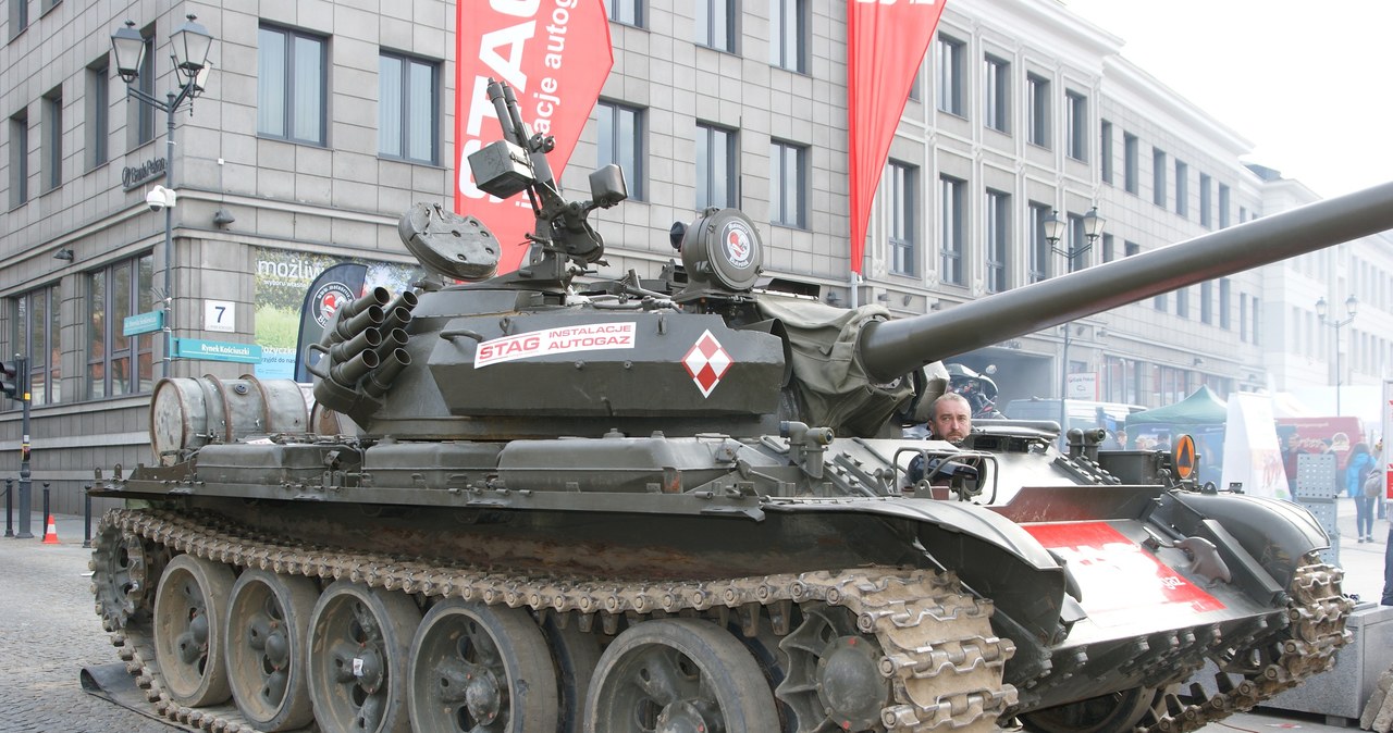 Czołg T-55 na gaz /Informacja prasowa