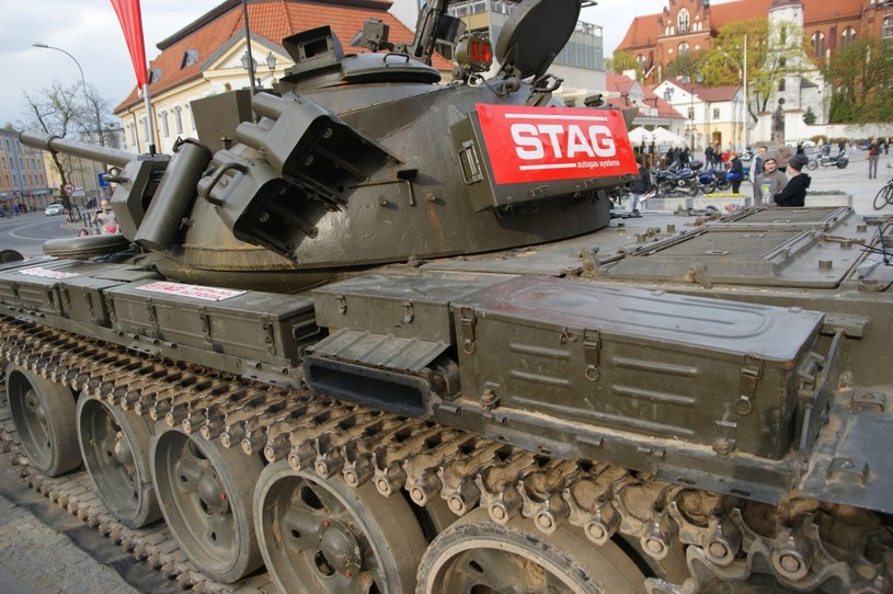 Czołg T-55 na gaz /Informacja prasowa