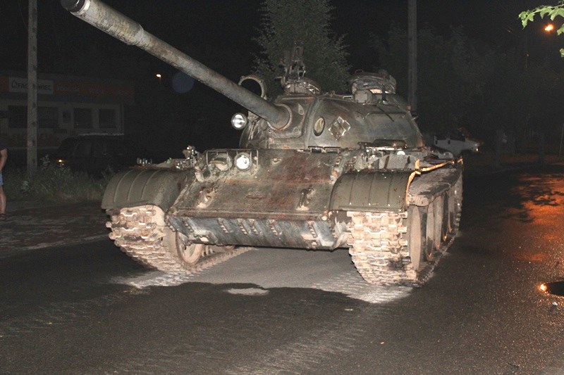 Czołg T-55 /Policja